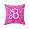 Barbie Glitter Simulation Pink Cushion: Double-Sided Sparkle for Stylish Comfort Cool Kiddo 38