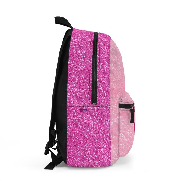 Barbie Glitter Starshine: Pink Backpack with Sparkling Logo on Front ...