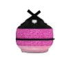 Barbie Glitter Starshine: Pink Backpack with Sparkling Logo on Front Pocket Cool Kiddo 26