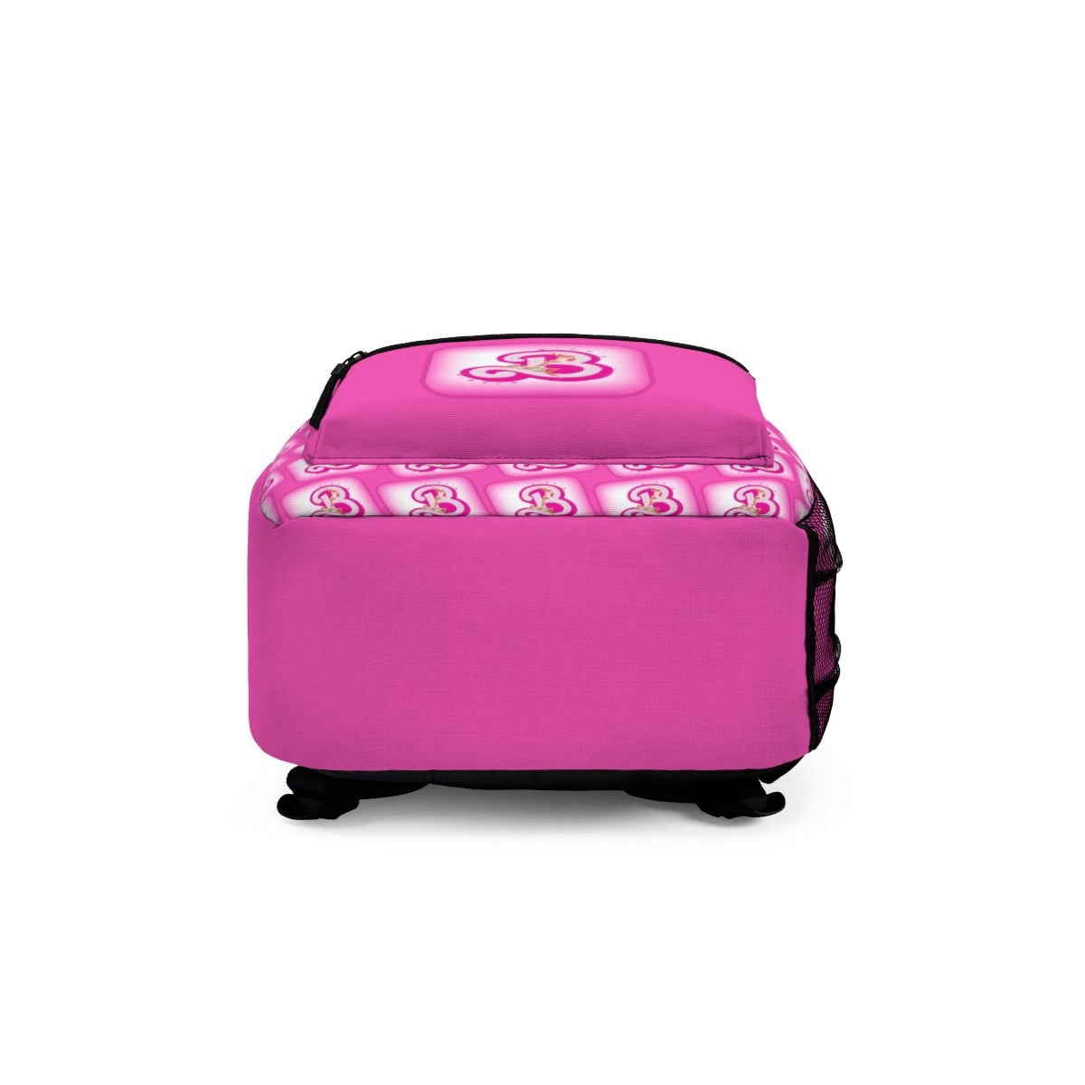 Pink 2023 Barbie Movie Logo Backpack for School Cool Kiddo 18