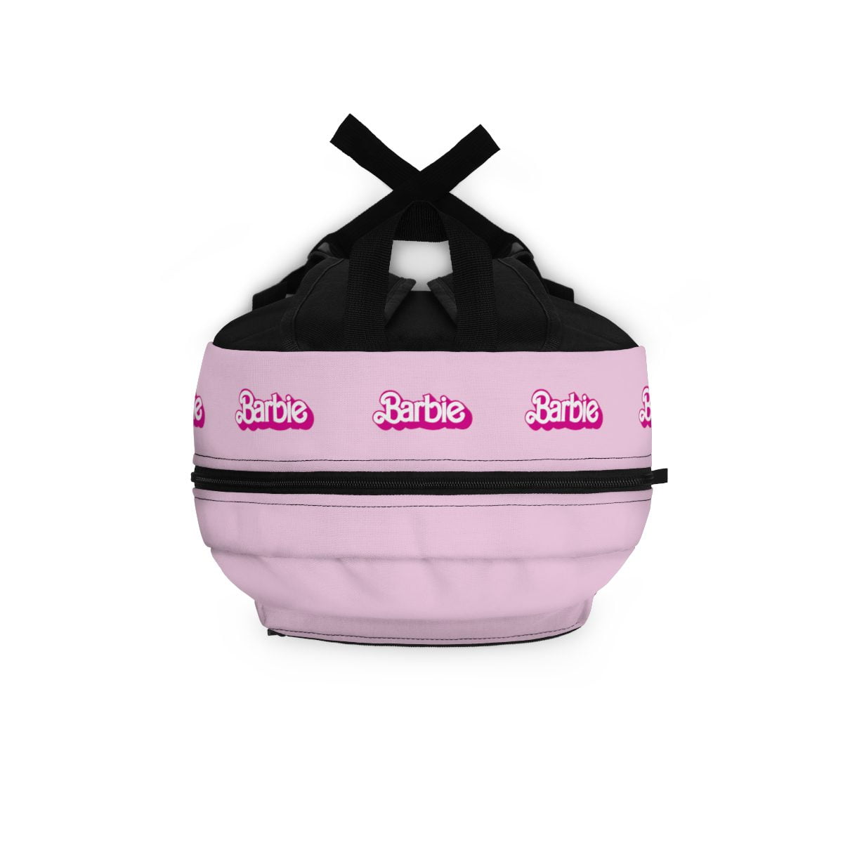 Barbie Logo Circle Pink Backpack Cool Kiddo 16
