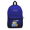 Medium Blue Backpack Krew District TV Show with KREWBIES on Pocket Cool Kiddo 20