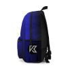 Medium Blue Backpack Krew District TV Show with KREWBIES on Pocket Cool Kiddo 24