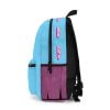 Sky Blue and Pink Barbie Backpack with Circular Logo Cool Kiddo 24