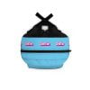 Sky Blue and Pink Barbie Backpack with Circular Logo Cool Kiddo 26