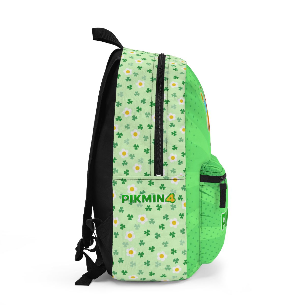 PIKMIN 4 Video Game Light Green Backpack Cool Kiddo 12