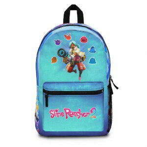 Sky Blue Slime Rancher 2 Video Game Backpack Cool Kiddo 10