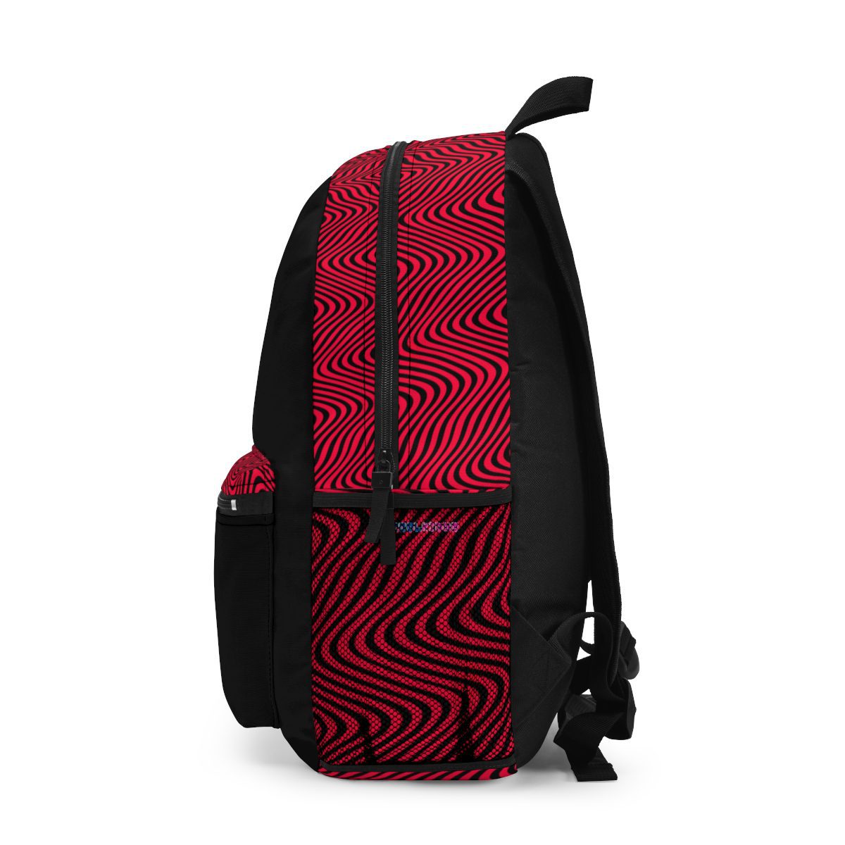 Minecraft Pewdiepie Logo and Symbol Black and Red Backpack Cool Kiddo 14