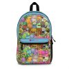 My Singing Monsters, Characters Collage and Sky Blue Backpack Cool Kiddo 20