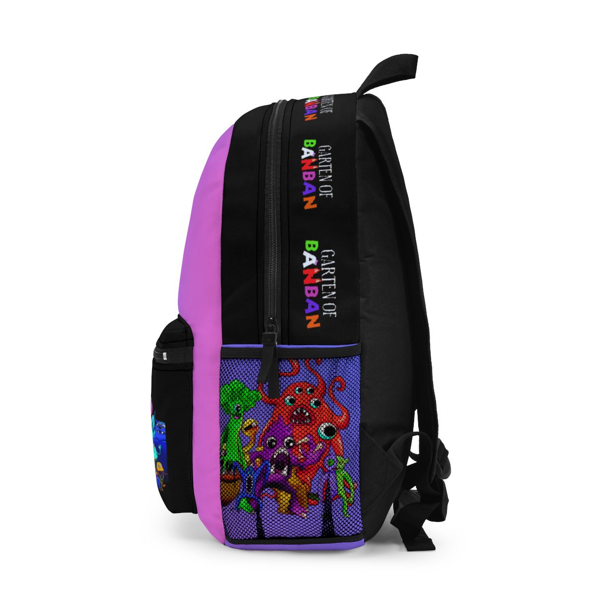 Garten of BanBan, Black and Purple Backpack Cool Kiddo 14