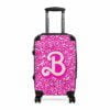 Barbie Magic Suitcase Fuchsia Glitter Simulation Carry On Suitcase Cool Kiddo 28