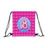 Deep Pink Barbie 2023 Movie Logo Outdoor Drawstring Bag Cool Kiddo 20
