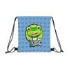 Sky Blue Gecko's Garage Outdoor Drawstring Bag