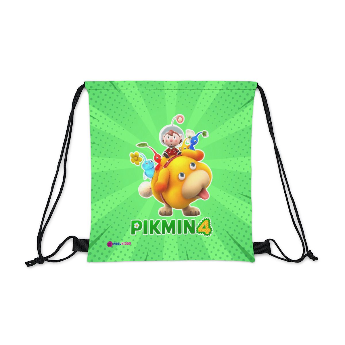Nintendo PIKMIN 4 Video Game Outdoor Drawstring Bag Cool Kiddo