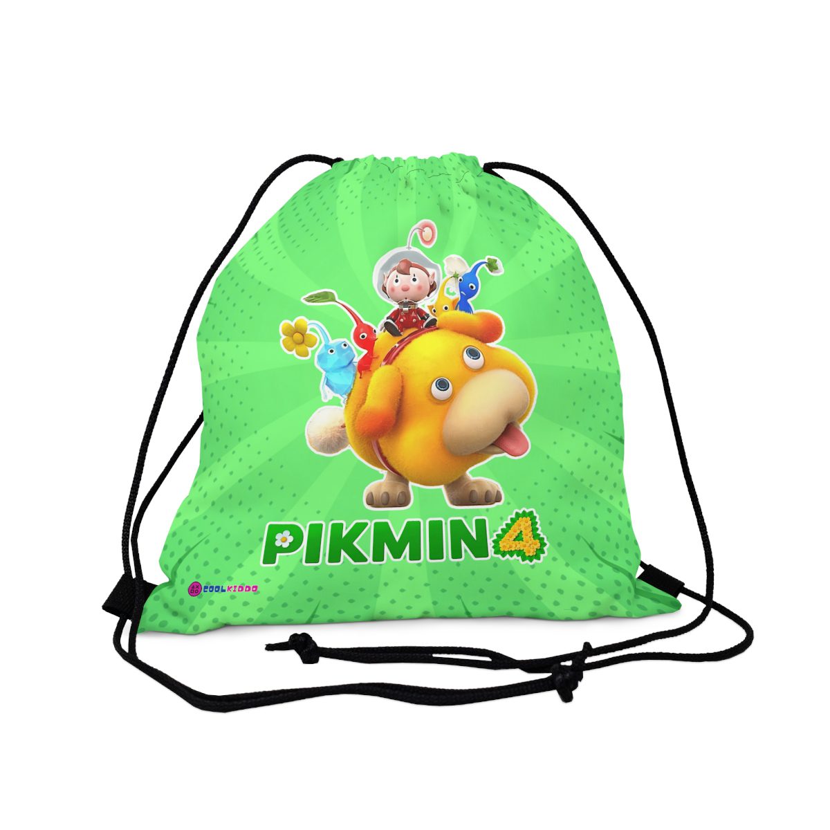 Nintendo PIKMIN 4 Video Game Outdoor Drawstring Bag Cool Kiddo 14