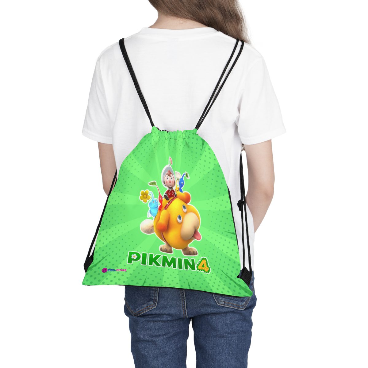 Nintendo PIKMIN 4 Video Game Outdoor Drawstring Bag Cool Kiddo 16