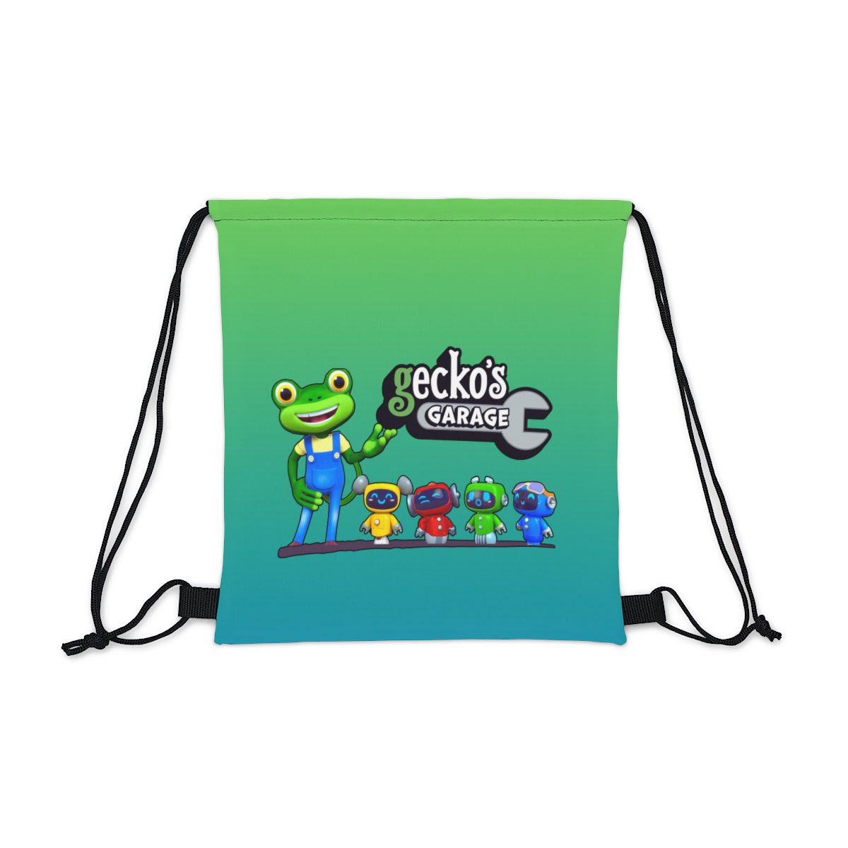 Gecko’s Garage Animated Series Outdoor Drawstring Bag Cool Kiddo 10