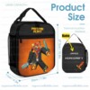 Preston Playz Minecraft Orange and Black Backpack, Prestonplayz 3 piece custom backpack set