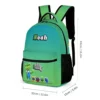 Green Gecko’s Garage Backpack with characters on front pocket Cool Kiddo 36