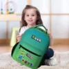 Green Gecko’s Garage Backpack with characters on front pocket Cool Kiddo 38