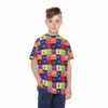 Rainbow Friends Monsters Grid Kids Sports Jersey (All Over Print) Cool Kiddo 30