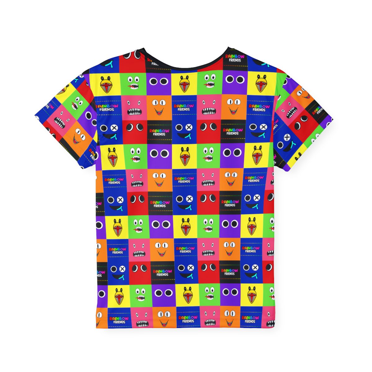 Rainbow Friends Monsters Grid Kids Sports Jersey (All Over Print) Cool Kiddo 14