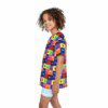 Rainbow Friends Monsters Grid Kids Sports Jersey (All Over Print) Cool Kiddo 44