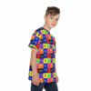 Rainbow Friends Monsters Grid Kids Sports Jersey (All Over Print) Cool Kiddo 46