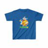 Pikmin 4 Kids Heavy Cotton™ Tee with Characters in the Front and Logo in the Back Cool Kiddo 30