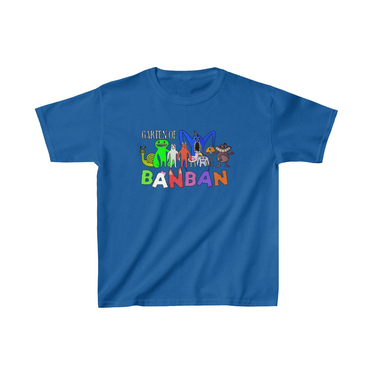 Garten of Banban Characters Kids Heavy Cotton™ Tee Cool Kiddo 22