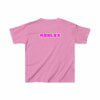 Roblox Girl Pink Kids Heavy Cotton™ Tee With Characters On Front and Roblox Logo in the Back Cool Kiddo 24
