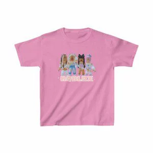 Roblox Girls Kids Heavy Cotton™ Tee Cool Kiddo