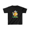 Pikmin 4 Kids Heavy Cotton™ Tee with Characters in the Front and Logo in the Back Cool Kiddo 38