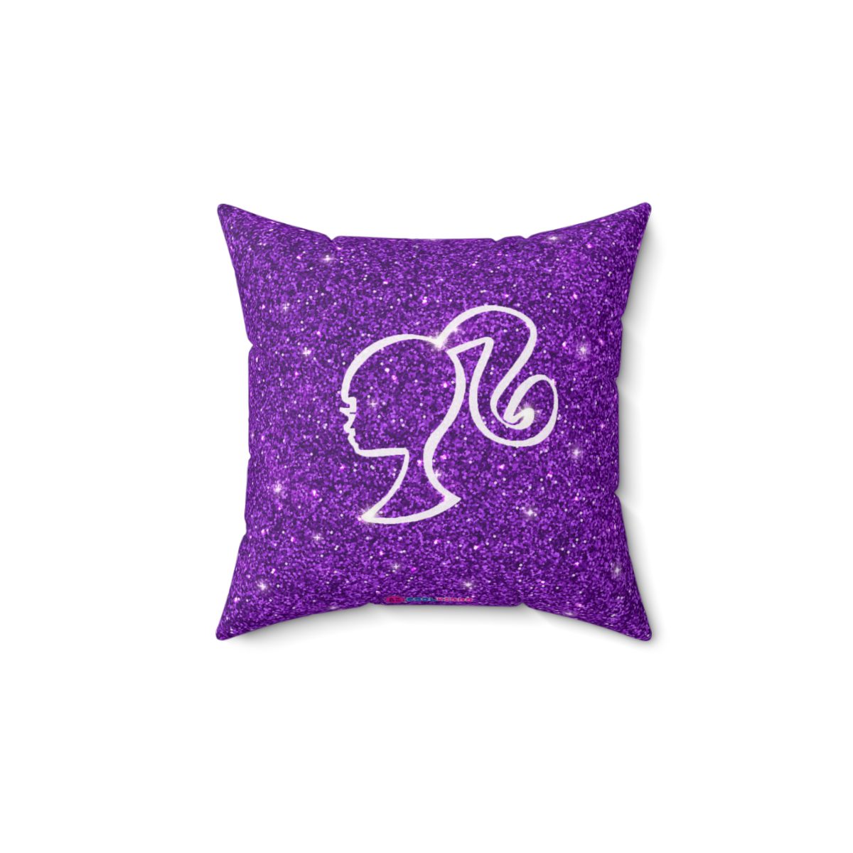 Purple Glitter Simulation Barbie Cushion Cool Kiddo 16