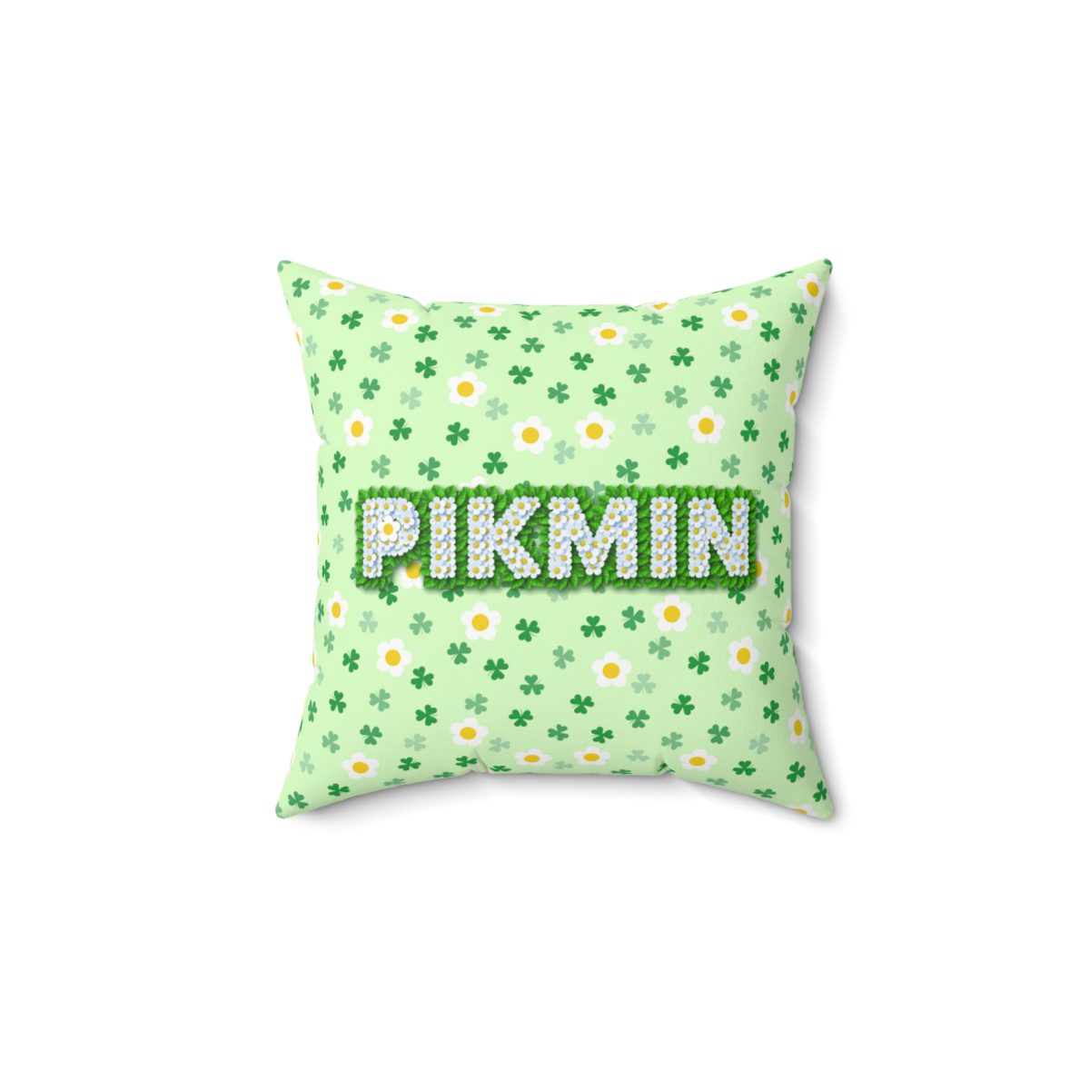 Pikmin 4 Yellow and Light Green Cushion (Double-Sided) Cool Kiddo 16