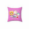 Lankybox Cute Characters Pink Cushion: Double-Sided Print Cool Kiddo 22