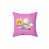 Lankybox Cute Characters Pink Cushion: Double-Sided Print Cool Kiddo 24
