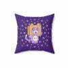 Foxy Lankybox Purple Cushion Double-Sided Cool Kiddo 20