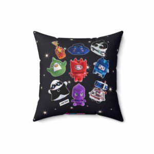 Lankybox – PJMASKS Galaxy – Cushion: Double-Sided Sparkle Cool Kiddo