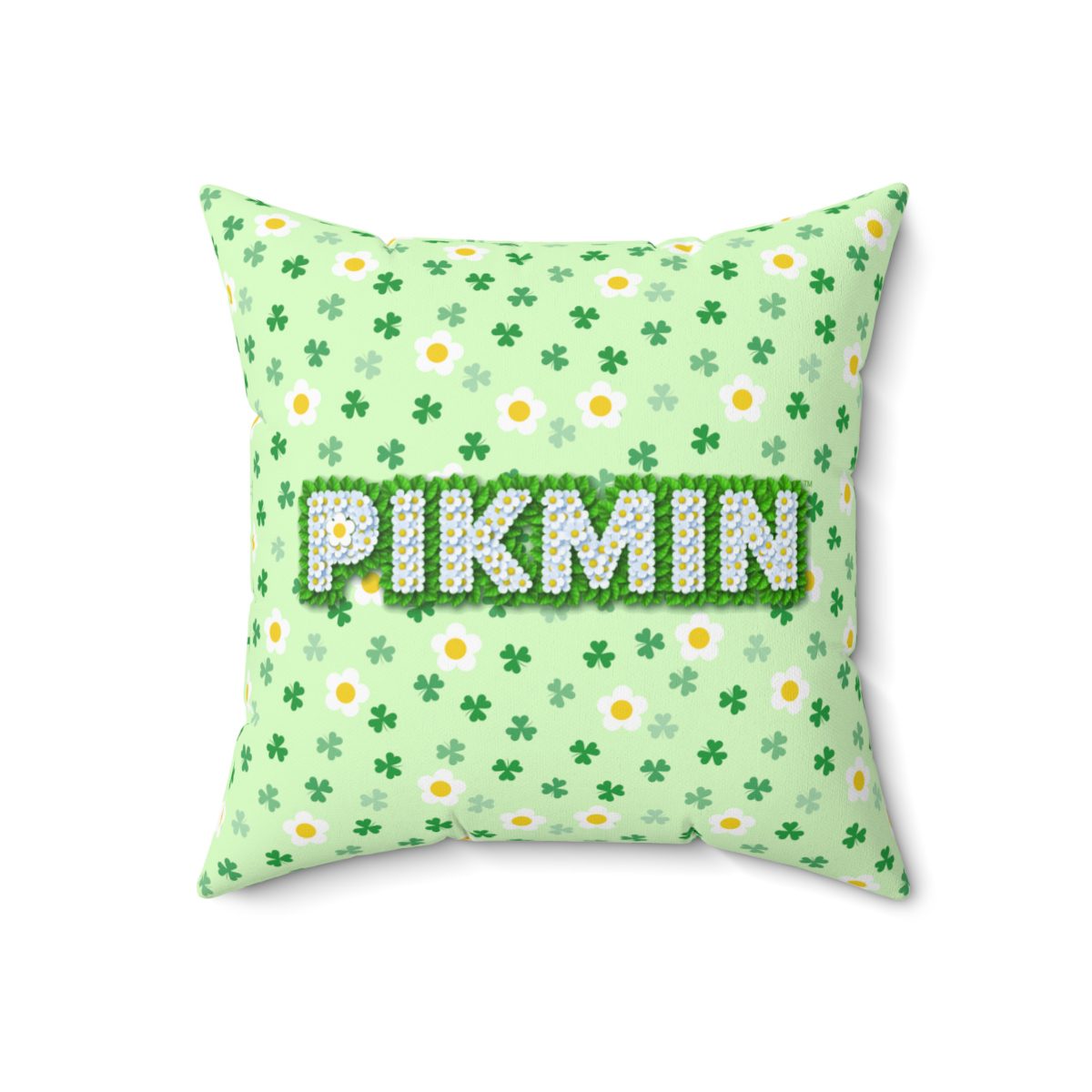 Pikmin 4 Yellow and Light Green Cushion (Double-Sided) Cool Kiddo 20