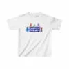 Blue Rainbow Friends Kids Heavy Cotton™ Tee Cool Kiddo 34