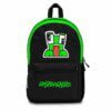 Unspeakable Gaming YouTube Channel Backpack in Black and Neon Green Cool Kiddo 25