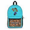 Minecraft Backpack – Blue and Brown POP IT Simulation Silicone Figures Cool Kiddo 20