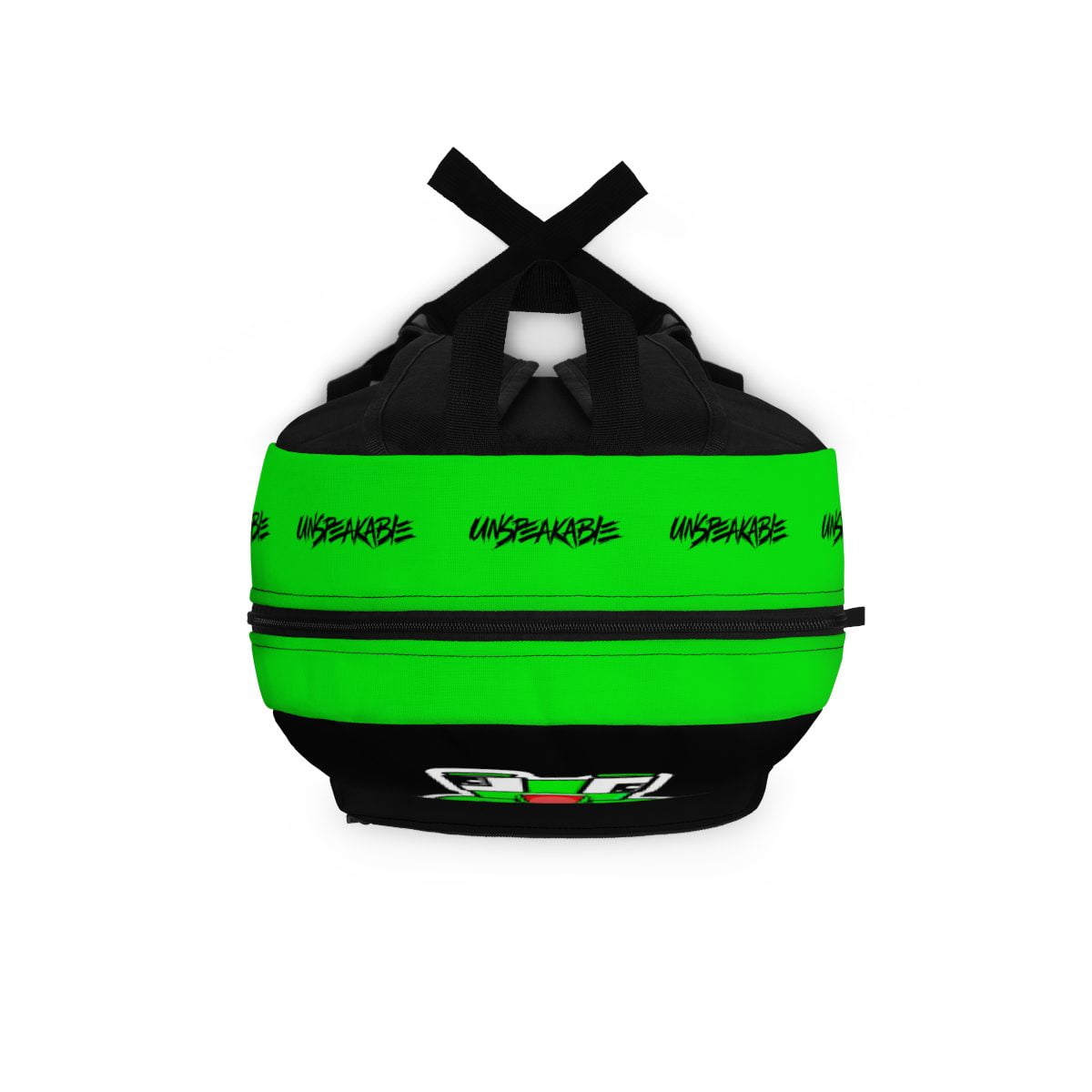 Unspeakable Gaming YouTube Channel Backpack in Black and Neon Green Cool Kiddo 16