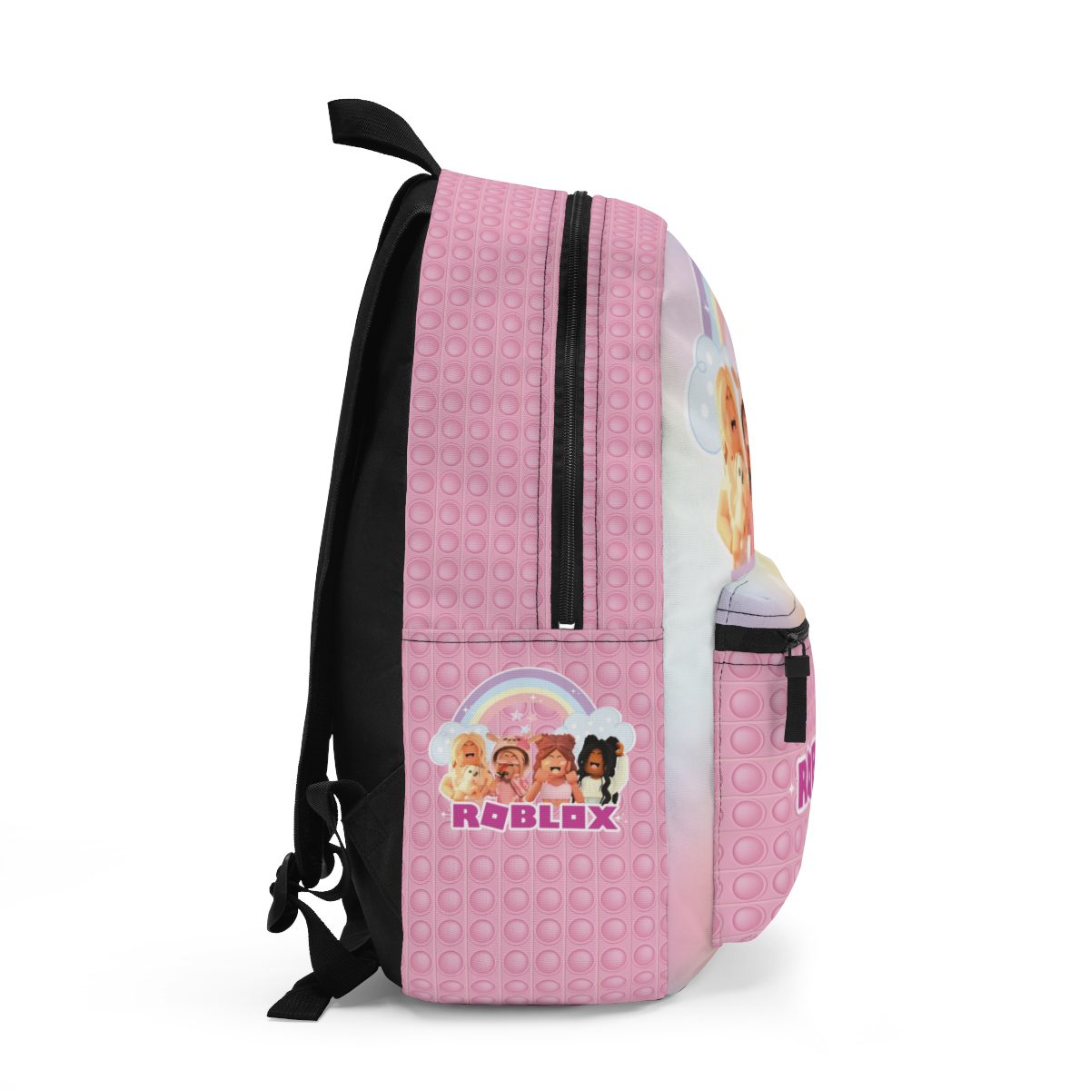 Pink Roblox Girls Backpack with Characters Cool Kiddo 12