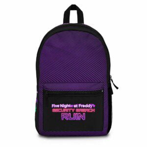 Five Nights at Freddy’s Book Bag Security Breach Ruin DLC Horror Video Game Purple Backpack Cool Kiddo