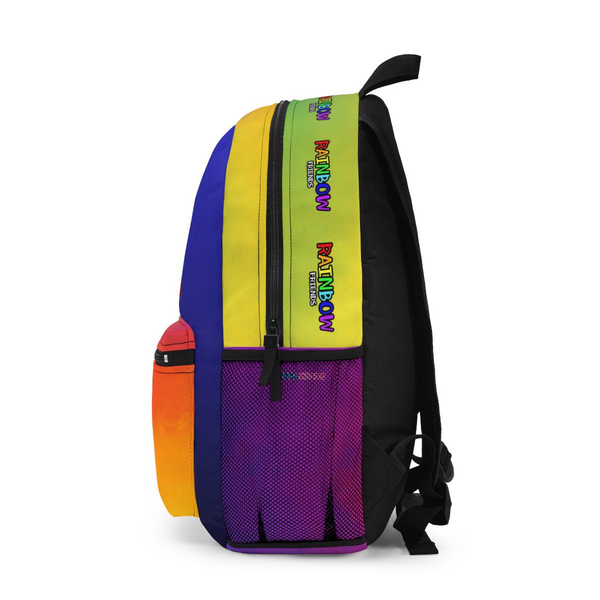 Blue Rainbow Friends Multicolor Backpack Cool Kiddo 14