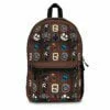 Roblox DOORS Brown Backpack With Horror Characters Grid Cool Kiddo 20