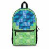 Mega-Craft Minecraft Green and Blue Backpack Cool Kiddo 20