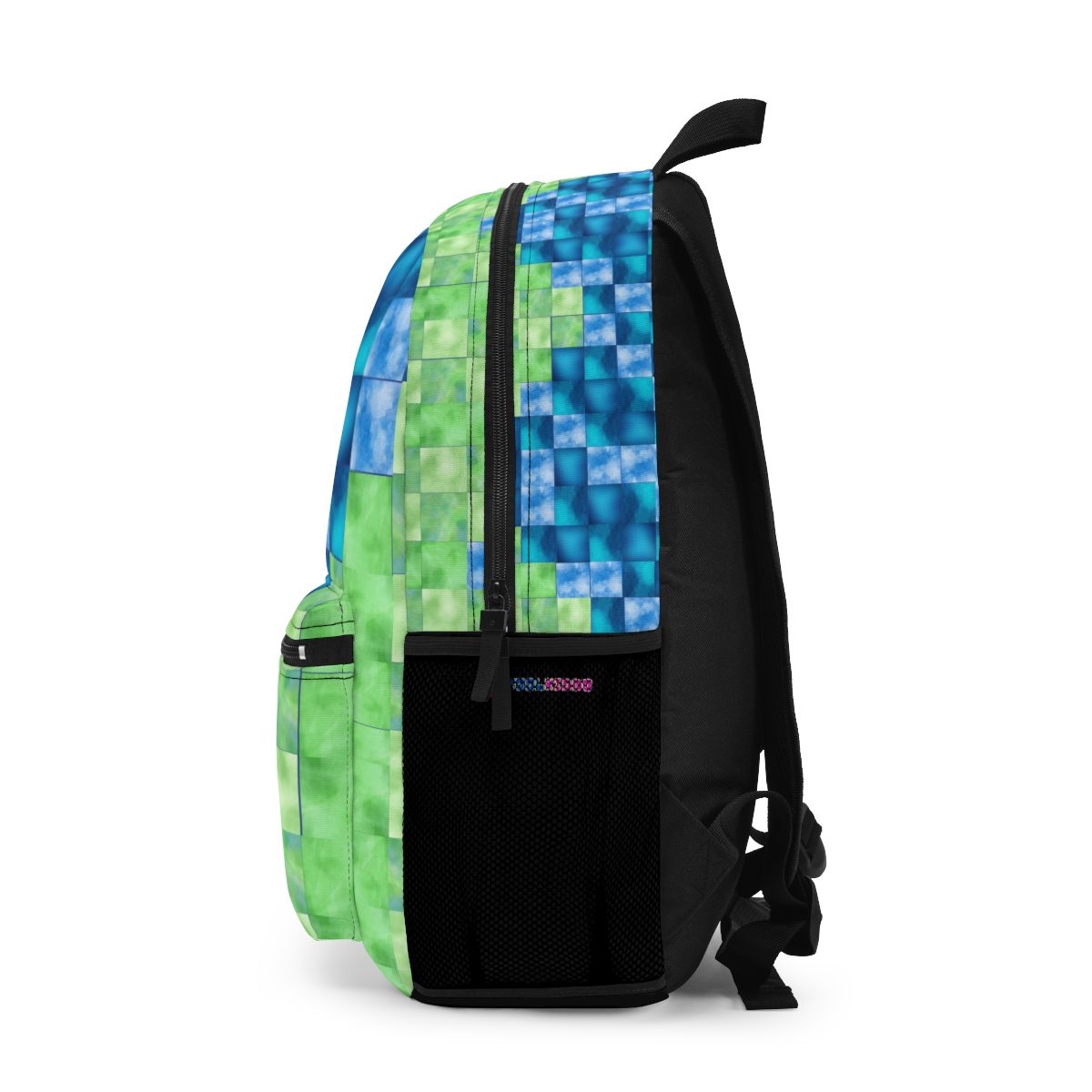 Mega-Craft Minecraft Green and Blue Backpack Cool Kiddo 14